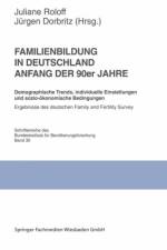 Familienbildung in Deutschland Anfang Der 90er Jahre