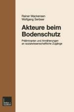 Akteure Beim Bodenschutz