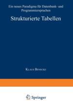 Strukturierte Tabellen af Klaus Benecke
