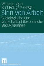Sinn Von Arbeit