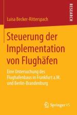 Steuerung Der Implementation Von Flughafen af Luisa Becker-Ritterspach