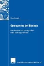 Outsourcing Bei Banken af Piotr Zmuda