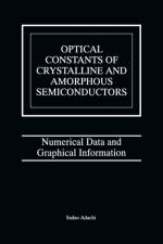 Optical Constants of Crystalline and Amorphous Semiconductors af Sadao Adachi