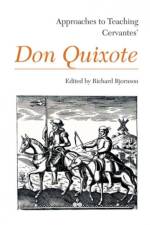 Approaches to Teaching Cervantes' Don Quixote af Bjornson Richare