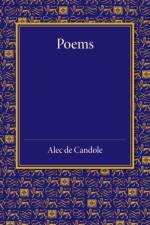 Poems af Alec de Candole