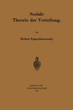 Soziale Theorie Der Verteilung af Michael Tugan-Baranowsky