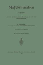 Maschinenahen af Gertrud Behrendsen