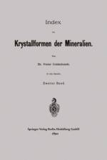 Index Der Krystallformen Der Mineralien af Victor Goldschmidt