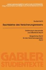 Rechtslehre Des Versicherungswesens (Rlv) af Generali Foundation