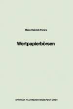 Wertpapierboersen af Hans Heinrich Peters