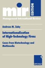 Internationalization of High-Technology Firms af Andreas M Zaby