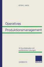 Operatives Produktionsmanagement af Peter S Niess
