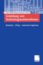Grundung Von Technologieunternehmen