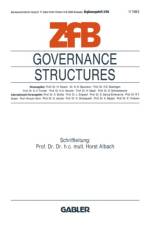 Governance Structures