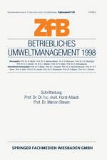 Betriebliches Umweltmanagement 1998