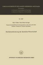 Subventionierung Der Deutschen Filmwirtschaft af Hans-Peter Herriger