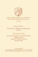 Ursachen Der Vielfaltigen Loesungseigenschaften Des Wassers. Aus Einer Forschungsstatte Der Anorganischen Chemie af Ewald Wicke