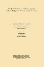 Einfluss Der Verformung Und Temperatur Auf Mechanische Eigenschaften Von Unlegiertem Titan af Hugo Bollenrath