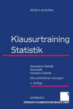 Klausurtraining Statistik af Peter P Eckstein
