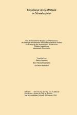 Entzinkung Von Gichtstaub Im Schmelzzyklon af Karl-Heinz Schenck
