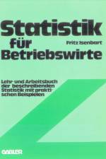 Statistik Fur Betriebswirte af Fritz Isenbart
