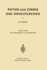 Physik Und Chemie Der Grenzflachen af Karl L Wolf