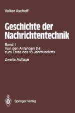 Geschichte Der Nachrichtentechnik af Volker Aschoff