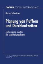 Planung Von Puffern Und Durchlaufzeiten