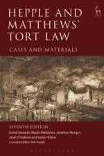 Hepple and Matthews' Tort Law af David Howarth