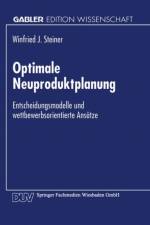 Optimale Neuproduktplanung