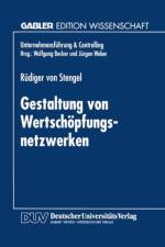 Gestaltung Von Wertschoepfungsnetzwerken