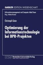 Optimierung Der Informationstechnologie Bei Bpr-Projekten