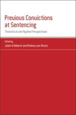 Previous Convictions at Sentencing af Julian V. Roberts