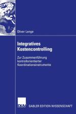 Integratives Kostencontrolling af Oliver Lange