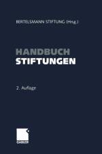 Handbuch Stiftungen af Bertelsmann Stiftung