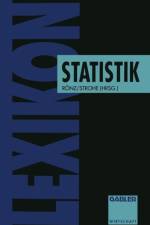 Lexikon Statistik af Hans Gerhard Strohe