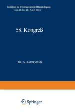 58. Kongress af F. Kauffmann
