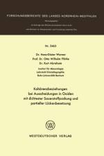 Koharenzbeziehungen Bei Ausscheidungen in Oxiden Mit Dichtester Sauerstoffpackung Und Partieller Luckenbesetzung af Hans-Dieter Werner