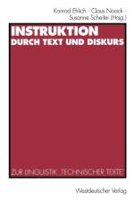 Instruktion Durch Text Und Diskurs