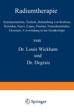 Radiumtherapie af Alfred Fournier