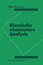 Klassische Elementare Analysis af KOECHER