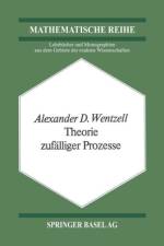 Theorie Zufalliger Prozesse af A D Wentzell