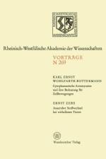Cytoplasmatische Actomyosine Und Ihre Bedeutung Fur Zellbewegungen. Anaerober Stoffwechsel Bei Wirbellosen Tieren af Karl E Wohlfarth-Bottermann