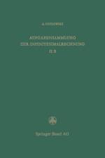 Aufgabensammlung Zur Infinitesimalrechnung af A Ostrowski