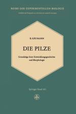 Die Pilze af E Gaumann