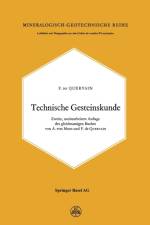 Technische Gesteinskunde af F De Quervain