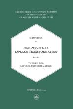 Handbuch Der Laplace-Transformation af G Doetsch