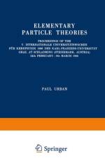 Elementary Particle Theories