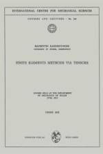 Finite Elements Methods via Tensors af Hayrettin Kardestuncer