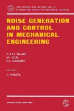 Noise Generation and Control in Mechanical Engineering af G.L. Koopmann